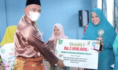 Kelurahan Sungai Pakning Pemuncak Lomba Pelaksanaan Pokja II dan III 