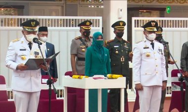 Sah, Muflihun dan Kamsol Jadi Penjabat Walikota Pekanbaru dan Bupati Kampar