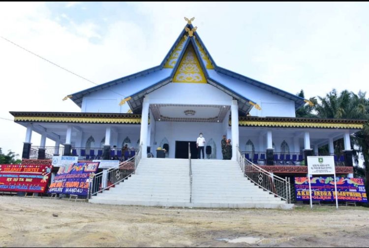 Bupati Bengkalis Resmikan Gedung Serbaguna Nuryah Binti Sontel 