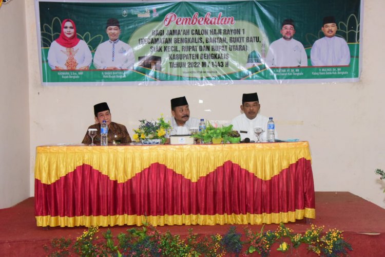 Pemkab Bengkalis Beri Pembekalan 132 CJH
