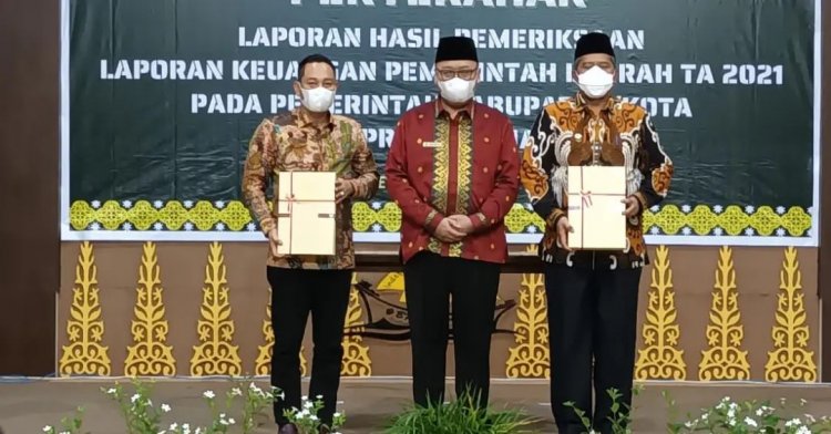 Laporan Hasil Pemeriksaan Keuangan Siak Raih Opini WTP dari BPK RI