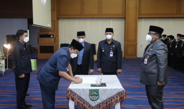 Bupati Rohul Kukuhkan 312 Pejabat Dan Melantik 236 Pejabat Fungsional