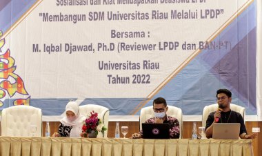 UNRI Gelar Sosialisasi dan Kiat Dapatkan Beasiswa LPDP