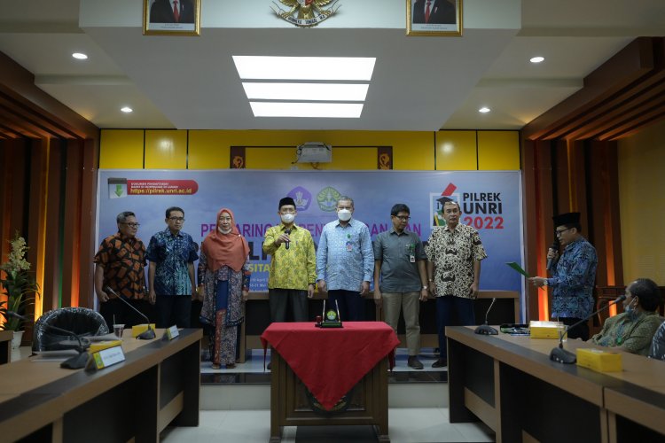 Lima Bakal Calon Rektor UNRI Deklarasi Pilrek Damai