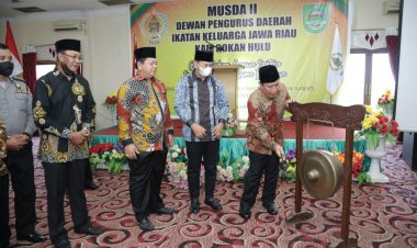 Musda II IKJR Rohul Pilih Margono Sebagai Ketua, Sukiman : Multi Suku Kekuatan Membangun Rohul