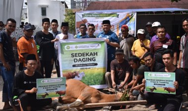 Bank Permata Syariah Gandeng IZI Riau dalam Aksi Sedekah Daging pada Momentum Idul Adha 1443 H