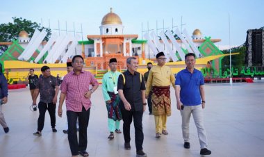 Gubri Bersama Bupati Tinjau Persiapan Pelaksanaan MTQ XL di Rohil