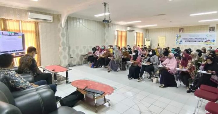 Membangun Pasien Safety Culture, RSUD Tengku Rafi'an Gelar Pelatihan Keselamatan Pasien