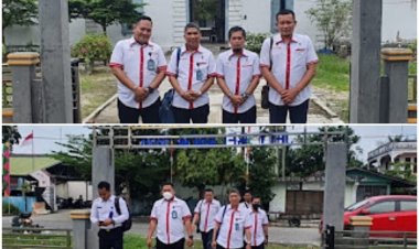 Jajaran Lapas Bengkalis dan Tim Inspektorat Jenderal Kunjungi Benteng Huis Van Bewaring