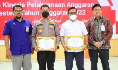 KKPN Rengat Serahkan Dua Penghargaan ke Polres Inhu