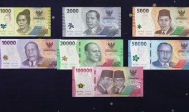 BI Resmi Luncurkan Uang Kertas Baru Rp1.000-Rp100.000