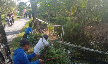 Gandeng Mahasiswa, Pemuda Dusun Penawa Darat Gelar Lomba Mancing Mania