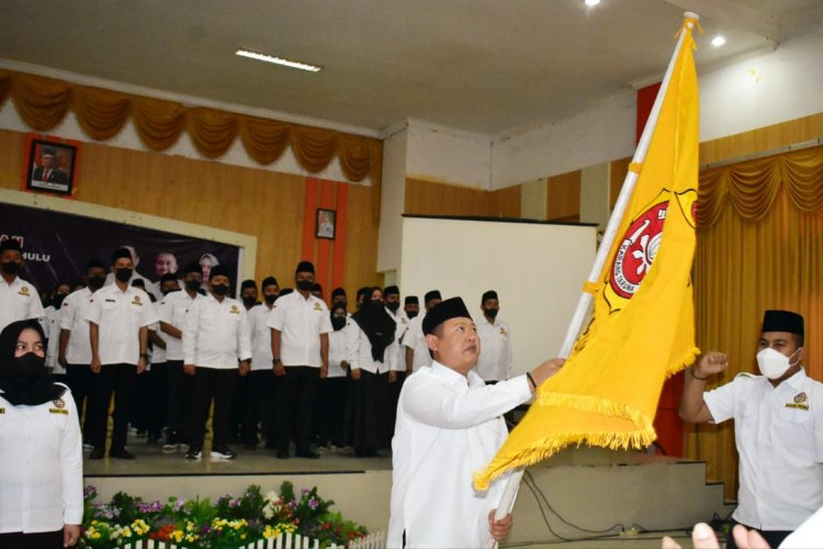 Pengurus Karang Taruna Inhu Dikukuhkan dan Dilantik 
