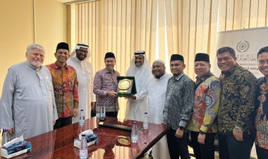 Sambangi Muslim World League dan IsDB Gubernur Riau Bahas Pengembangan Qur'an Center