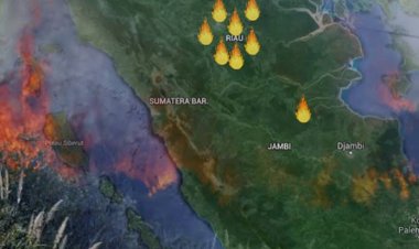 Sering Diguyur Hujan, Hotspot Masih Terdeteksi di Riau
