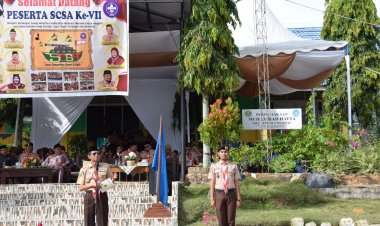 Lomba SCSA VII Gudep Mandau Dibuka, Ketua Kwarda Riau: Pramuka Bikin Bahagia