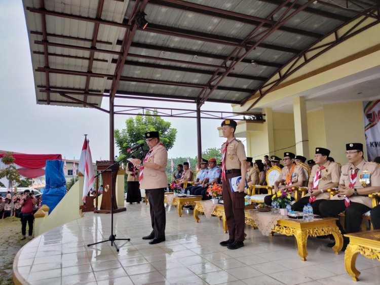 Wagubri Buka Jambore dan Pesta Siaga Cabang Pekanbaru, Ini Deretan Pesannya