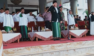 Peringatan Hari Santri Nasional 2022, Wabup Rohul Ajak Santri Doakan Pahlawan 