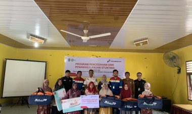 Cegah Stunting, Pertamina Gas Gandeng Izi Serahkan Bantuan Alat Antropometri