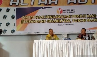 Wujudkan Pemilu Jurdil, Masyarakat Diminta Berpartisipasi Awasi Pemilu