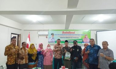 Hasil Penyusunan Peta Ketahanan dan Kerentanan Pangan Inhu Disosialisasikan