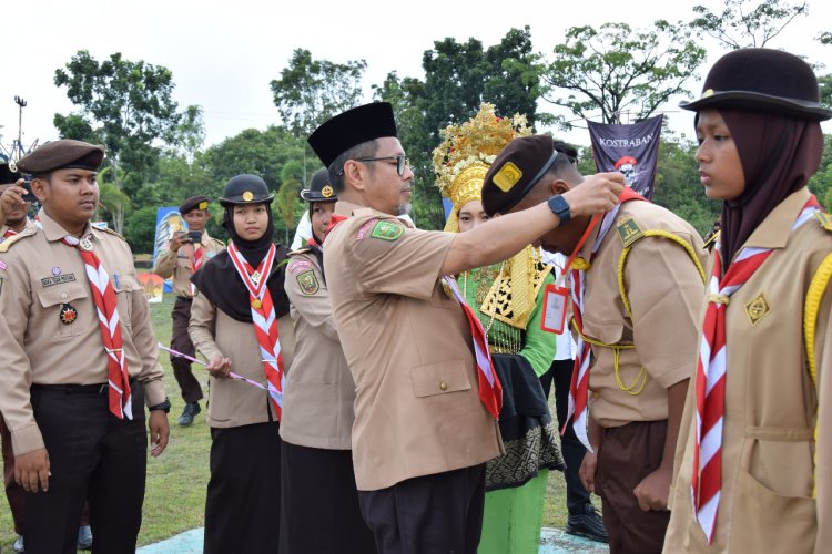 Buka Pertika V UIN Suska, Gubri Akui Pramuka Ikut  Membangun Masyarakat Lewat Semangat Goro