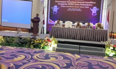 Gelar Uji Publik, KPU Pekanbaru Sampaikan Tiga Opsi Rancangan Penataan Dapil Pemilu 2024