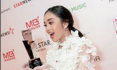 Lyodra Bawa Pulang Piala Asia Celebrity di Ajang AAA 2022 Jepang
