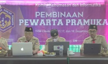Pembinaan Pewarta Resmi Ditutup, Ini Pesan Ketua Kwarnas