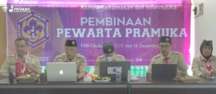 Pembinaan Pewarta Resmi Ditutup, Ini Pesan Ketua Kwarnas