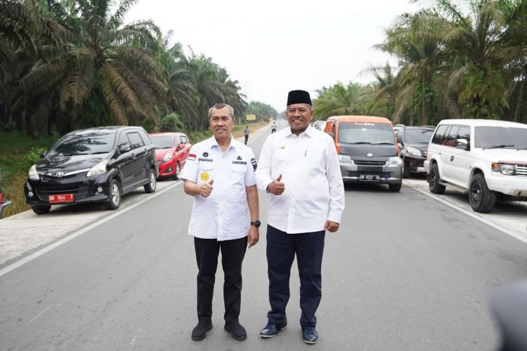 Sah di Resmikan, Pekanbaru-Perawang Hanya 30 Menit Via Jalan Lintas PT SIR