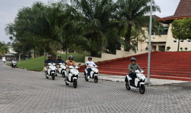 PTPN V Perdana Manfaatkan Kendaraan Operasional Listrik