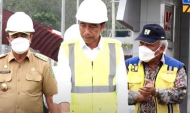 Resmikan Tol Pekanbaru-Bangkinang, Ini Harapan Jokowi