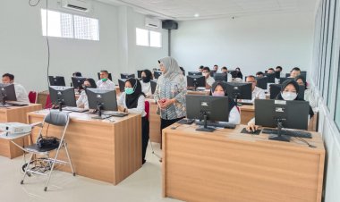 751 Calon PPS Pekanbaru Ikuti Tes CAT di Laboratorium Komputer UMRI