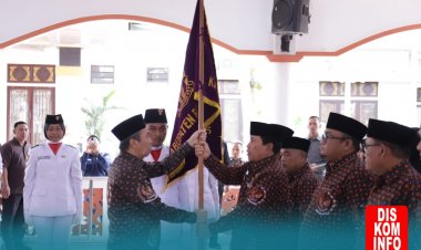 Dilantik Gubri, Pengurus DHC 45 Rohul Diharapkan Sebagai Pelopor Penerus Perjuangan Pahlawan