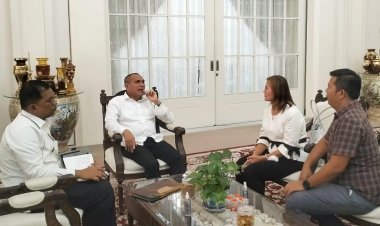 Diinisiasi SMSI, Ekspedisi Geopark Kaldera Toba Didukung Gubernur Sumut 