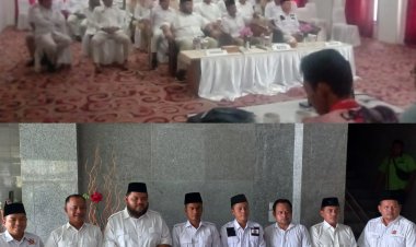 Puncak HUT ke-15, DPC Partai Gerindra Rohul Vidcon Dengan Prabowo Subianto 