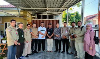 Satu Tahun Jelang Pemilu 2024, KPU Pekanbaru Coklit di Rumah Ketua KPU Riau 