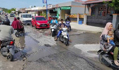 Jelang Lebaran, PUPR Pekanbaru Akan Perbaiki 23 Titik Jalan Rusak dengan Tambal Sulam