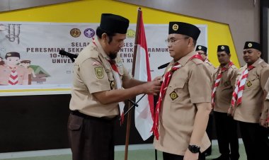 Lantik Mabigus 01-001 dan 01-002 Unilak, Ini Harapan Ketua Kwarcab Kota Pekanbaru