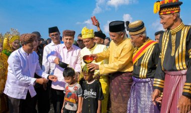 Gubri Hadiri Balimau Kasai di Desa Batu Belah, Dukung Jadi Jadi Event Nasional