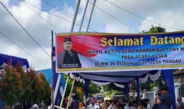 Anggota DPRD Kampar Tony Hidayat Reses di Desa Pandau Jaya