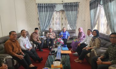 Persiapkan Kirab Pemilu 2024, KPU Kampar Audiensi Dengan Pj Bupati