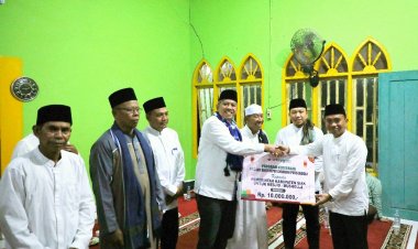 Bupati dan Wabup Siak Tutup Safari Ramadhan di Kampung Lubuk Umbut