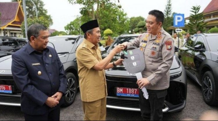 8 Pejabat di Riau Dapat Mobil Listrik untuk Keperluan Dinas, Seharga 1,3 M per Unit