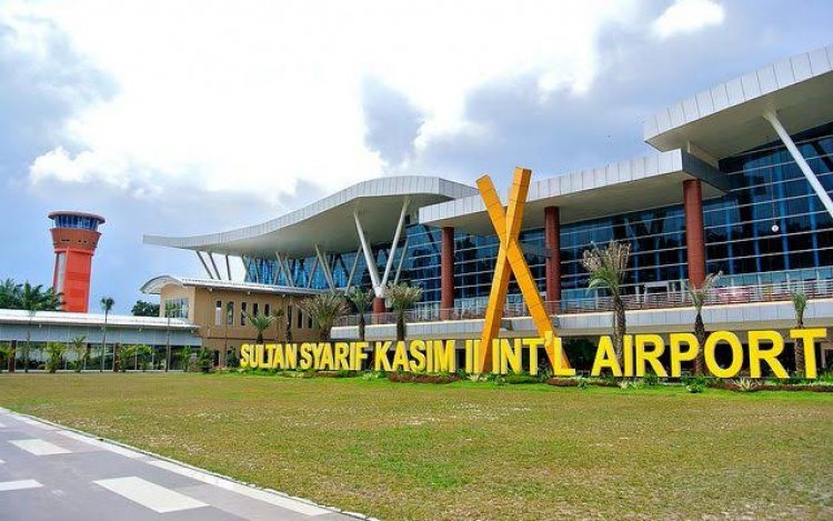 Lebaran Idul Fitri, Bandara Sultan Syarif Qasim II Pekanbaru Menjadi Bandara Tersibuk Keempat di Indonesia