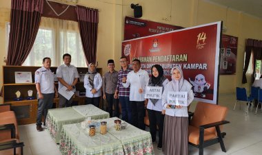 Hari Pertama, Belum Ada Parpol yang Mendaftarkan Bacaleg ke KPU Kampar