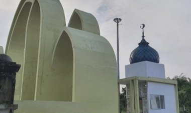 Mewah! Pos Jaga Masjid An-Nur di Riau Ini Telan Dana Rp 130 Juta