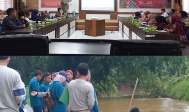 DLH Rohul dan P3E Sumatera Gelar Bimtek Pengambilan Contoh Uji Air Permukaan