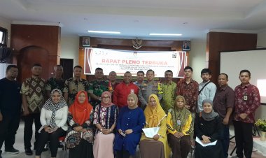 PPK Tenayan Raya Gelar Pleno DPSHP Akhir, Ini Catatan Pengawasan Panwaslu